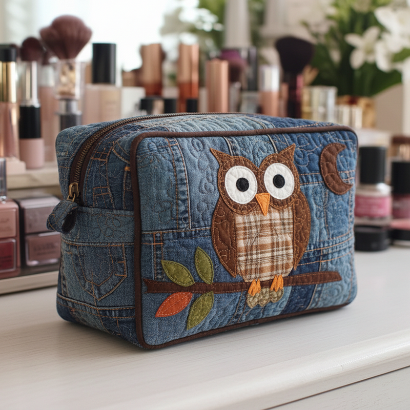 "Dreamy Wings" Padded Makeup Bag