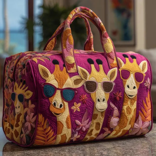 Padded travel bag - Giraffe