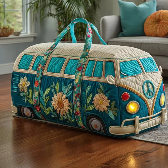 Padded travel bag - Hippie van