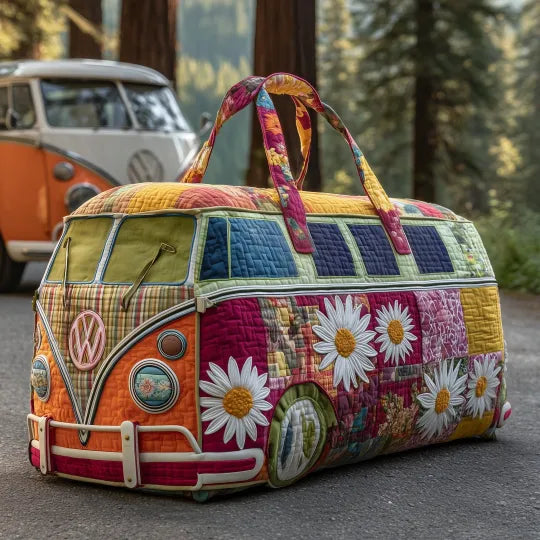Padded travel case - Floral trail