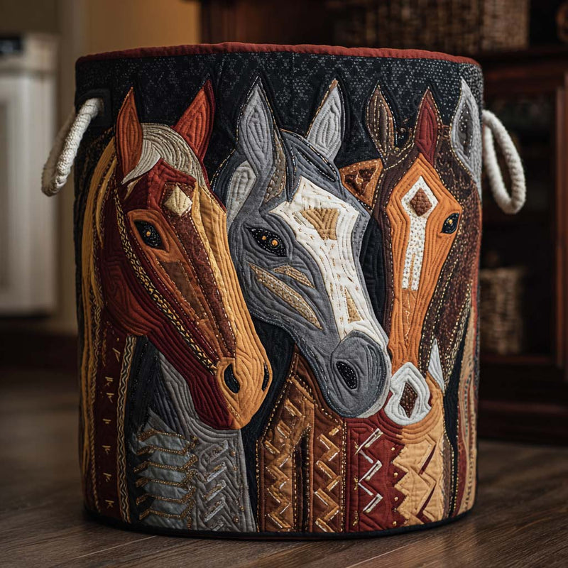 Padded laundry basket - Dahra B. Har