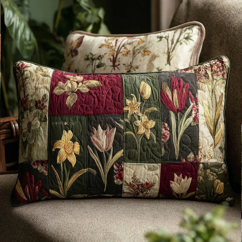 Wildflower Dreams - Quilted Pillow Sham
