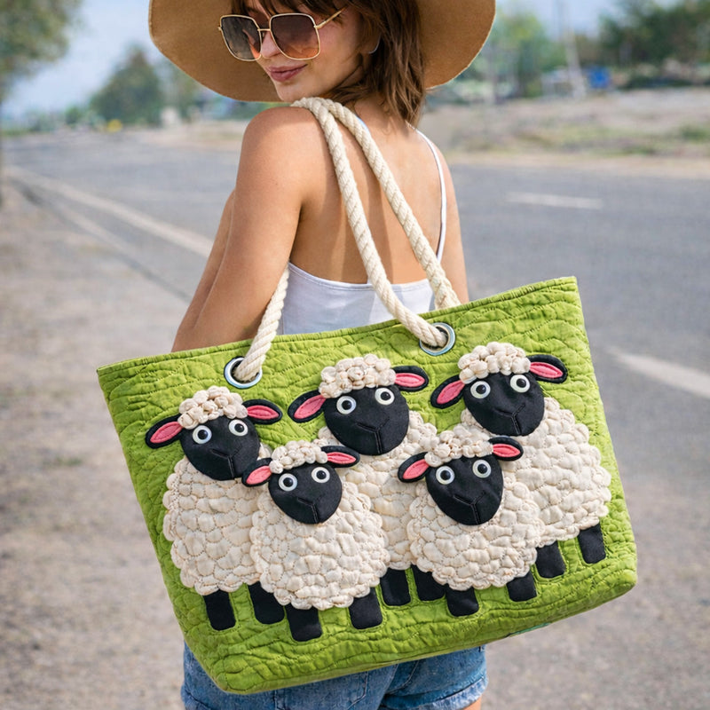 Handmade Beach Bag | Sheep's Paradise